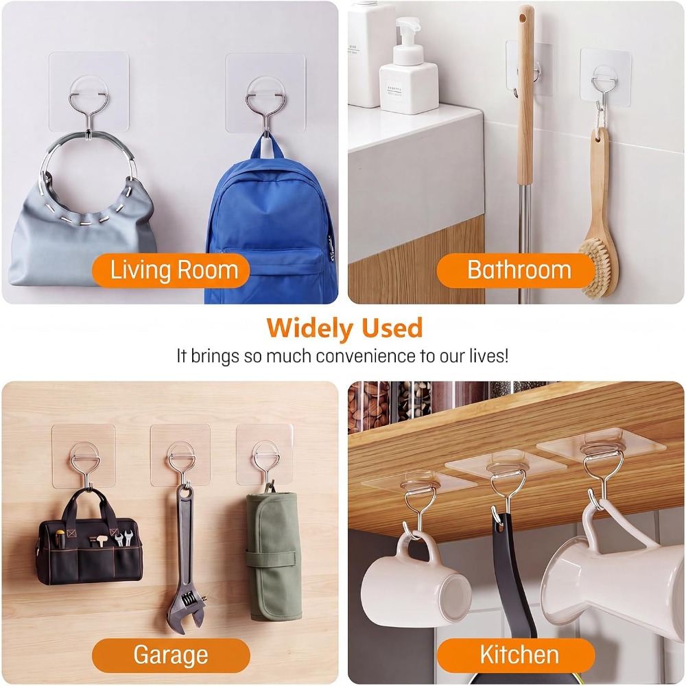 Heavy Duty Adhesive Wall Hooks - đánh giá và giá Home Improvement Kitchen