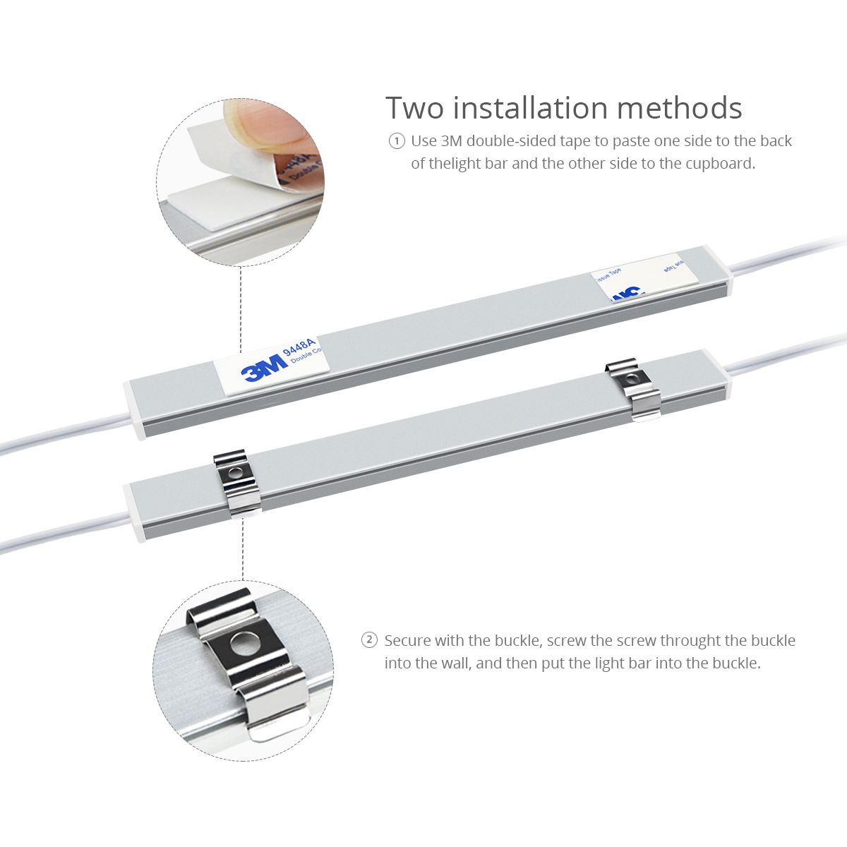 1-5 Pcs Kitchen Tuya Smart LED - đánh giá và giá Home Improvement Kitchen
