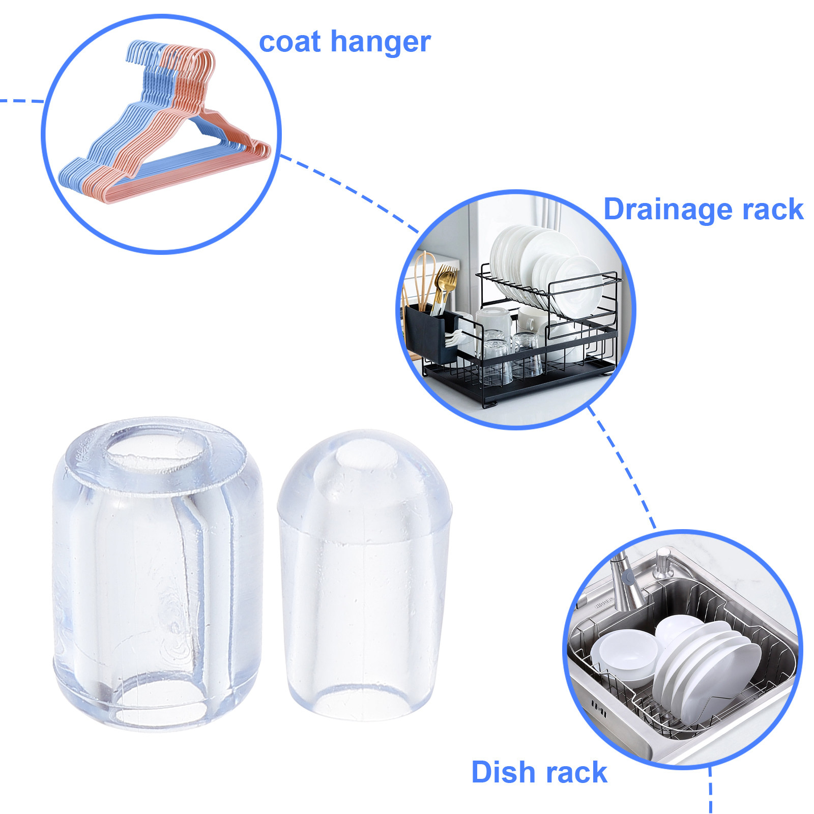 80Pcs Kitchen Sink Grid Feet P - đánh giá và giá Home Improvement Kitchen