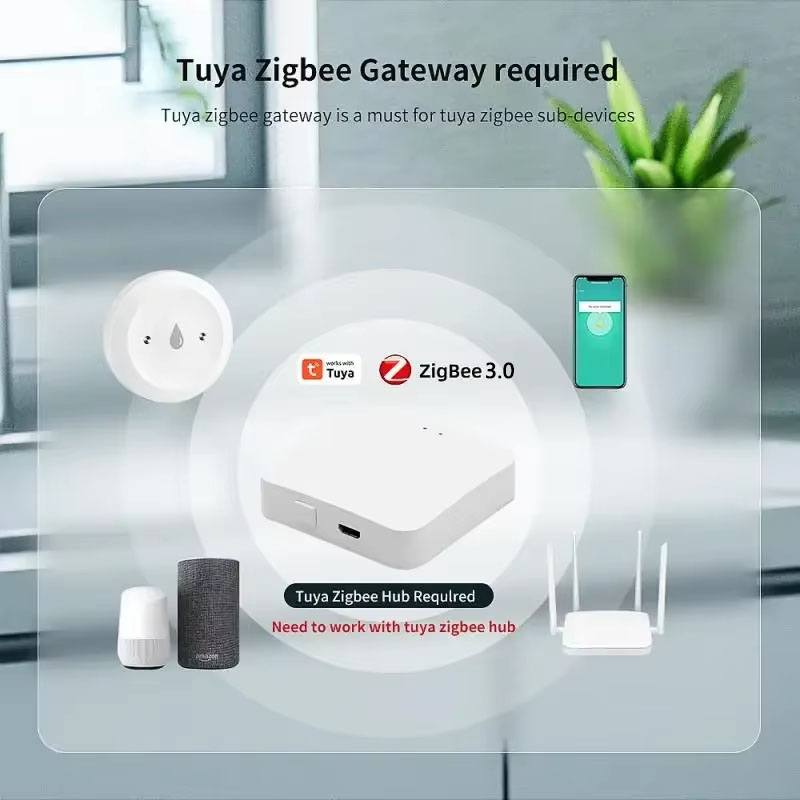 Tuya ZigBee 3.0 Water Leak Det - đánh giá và giá Home Improvement Kitchen