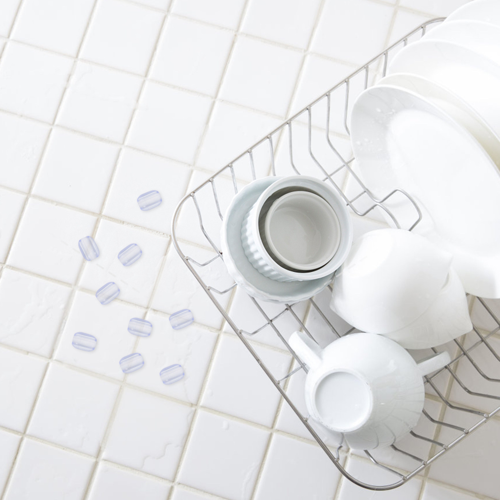 10Pcs Rubber Sink Rack Feet Pr - đánh giá và giá Home Improvement Kitchen